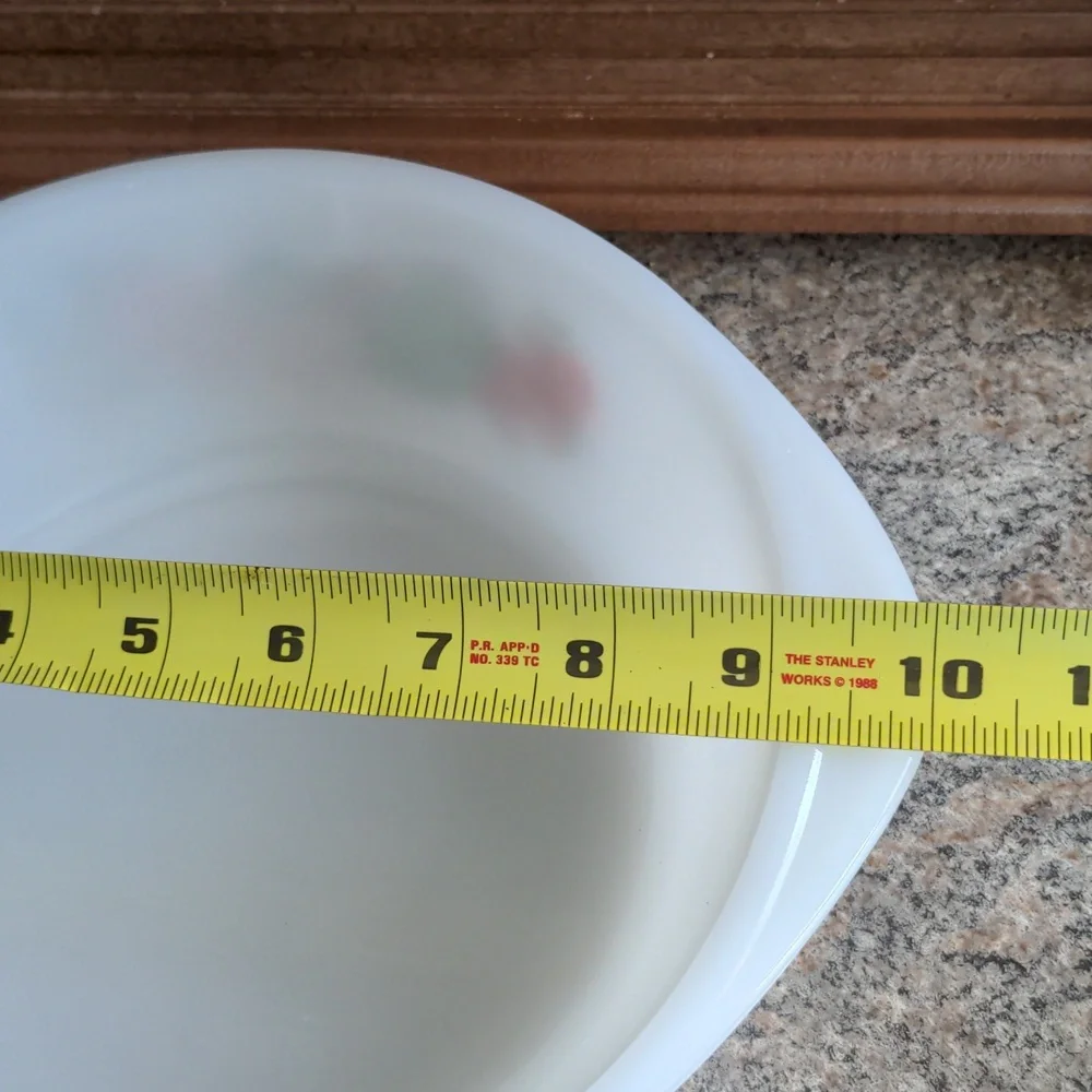 Vintage Jeannette Glasbake Vegetable Medley Casserole Baking Dish 2 Quart